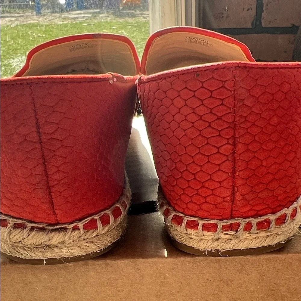 Vince Camuto Women's Darma2 Square Toe Espadrille Flats  Size10